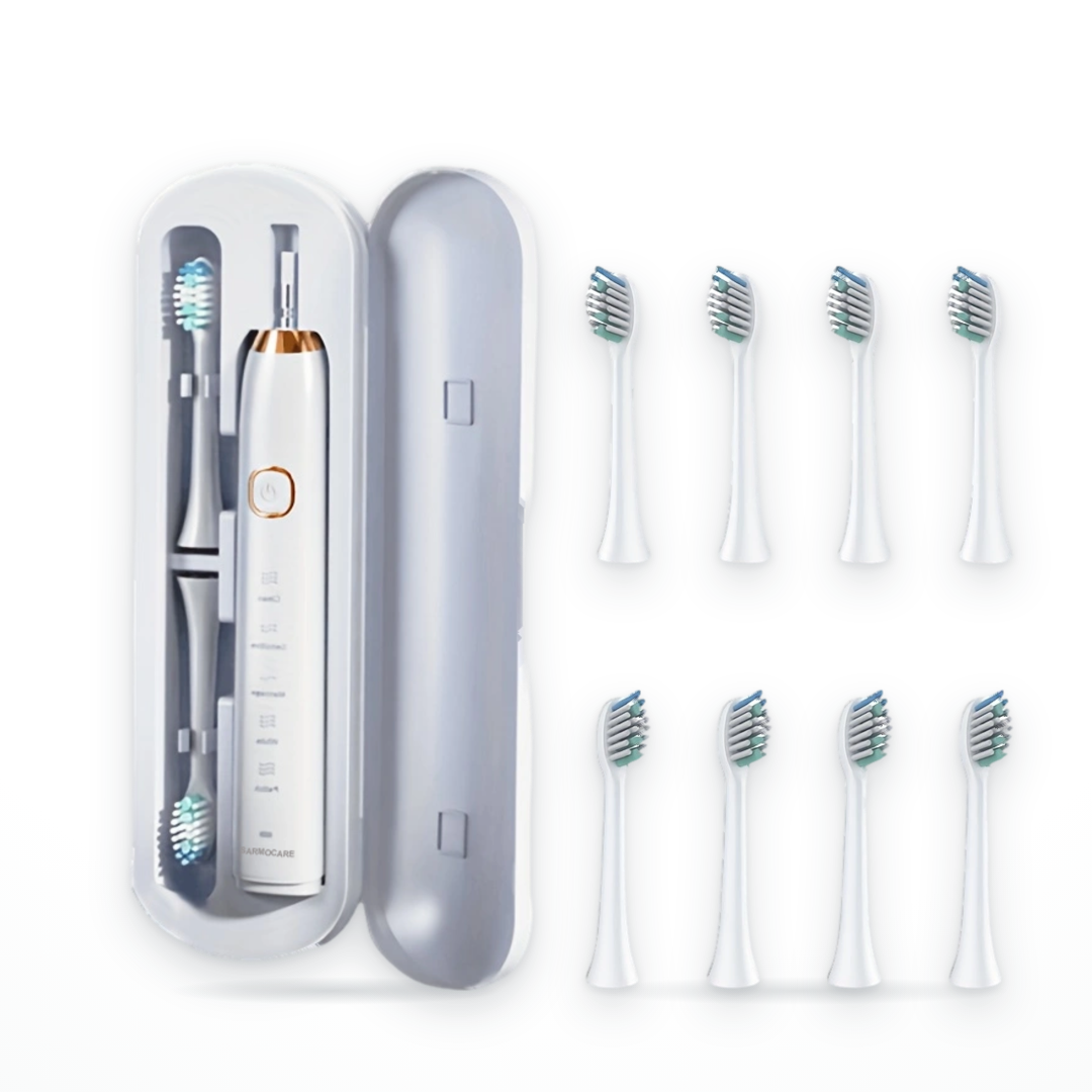 S100 Blanco: estuche de viaje y 8 cabezales